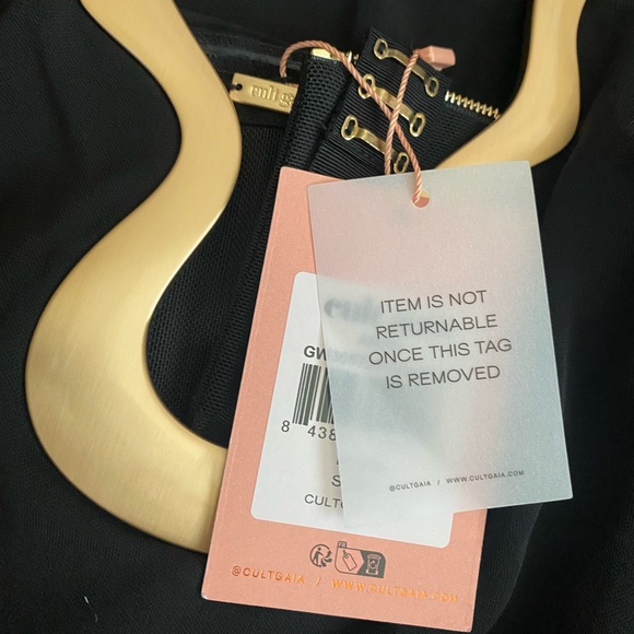 Cult Gaia
Abril Hardware Notch Column Gown - Picture 9 of 13